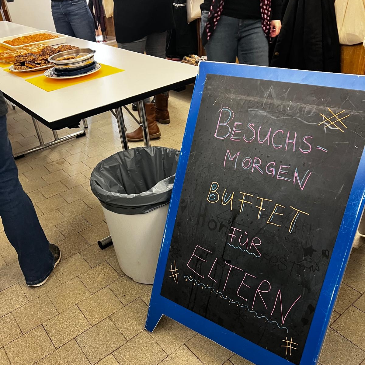 Besuchsmorgen der Schule