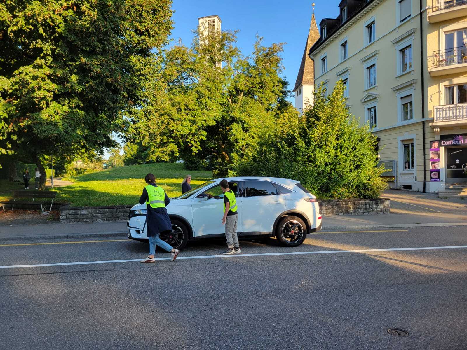 Lotsenaktion zum Schulstart